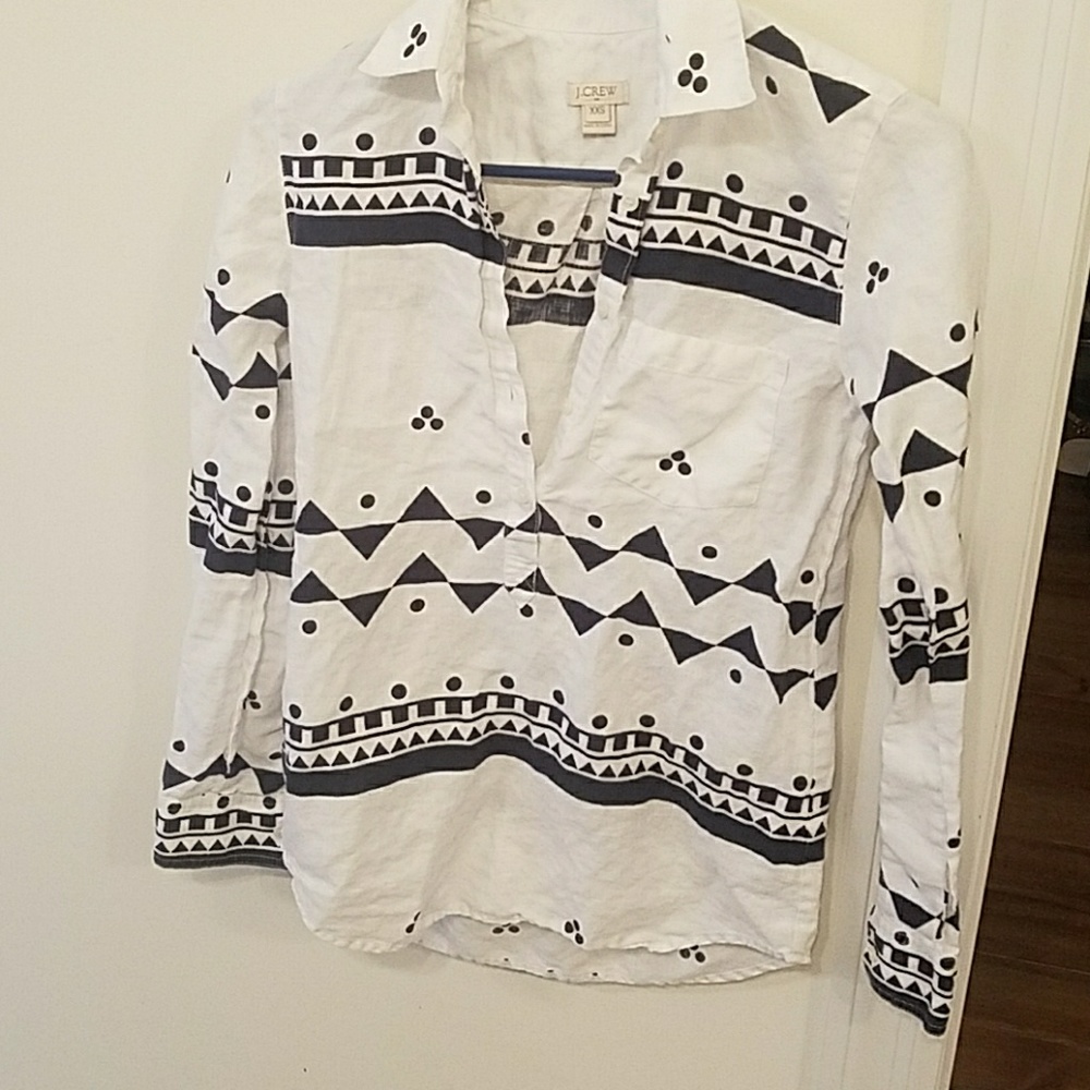 Jcrew lenin shirt